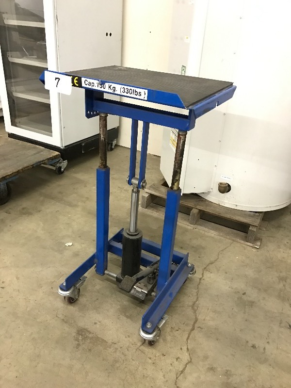 Tiltable lifting work station