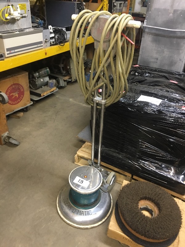 Floor scrubber  buffer