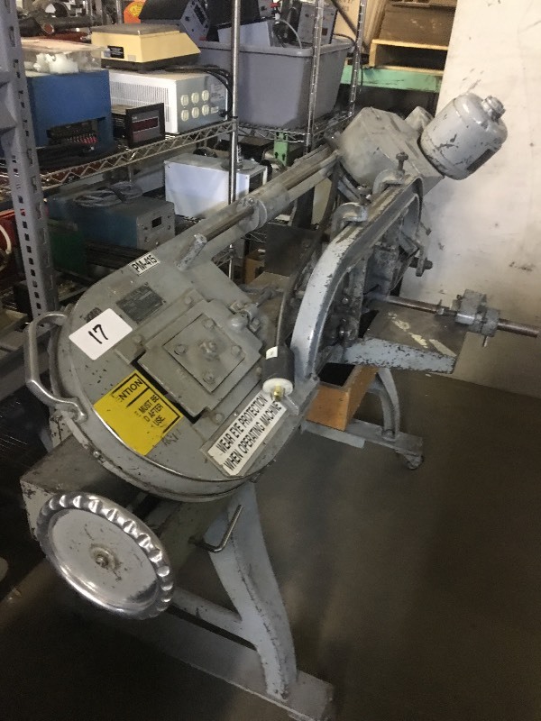 Wells metal cutting band saw
