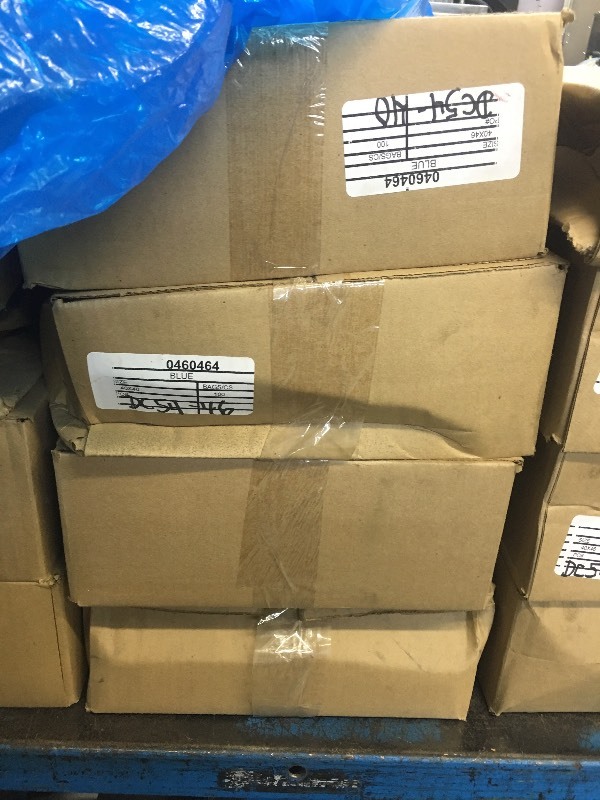 4 boxes of plastic bags