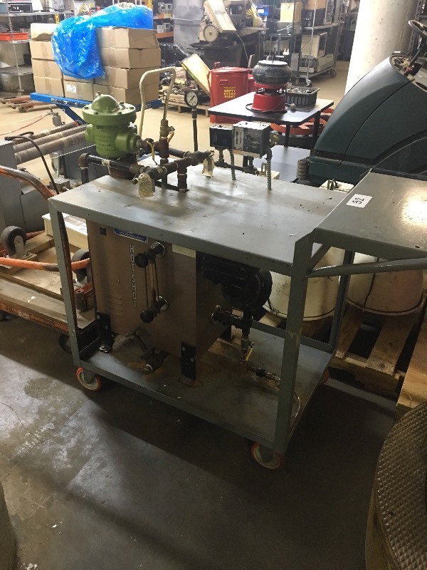Electric boiler work station