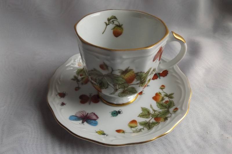 Butterfly Cup and Saucer
