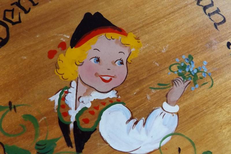 Wood Norwegian Girl