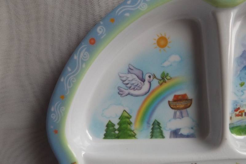Noahs Ark Baby Dish