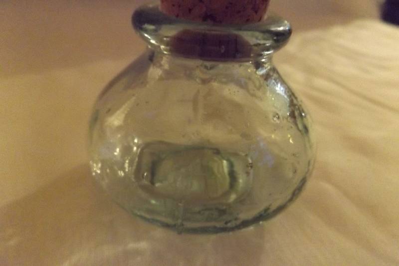 Green Glass Bottle
