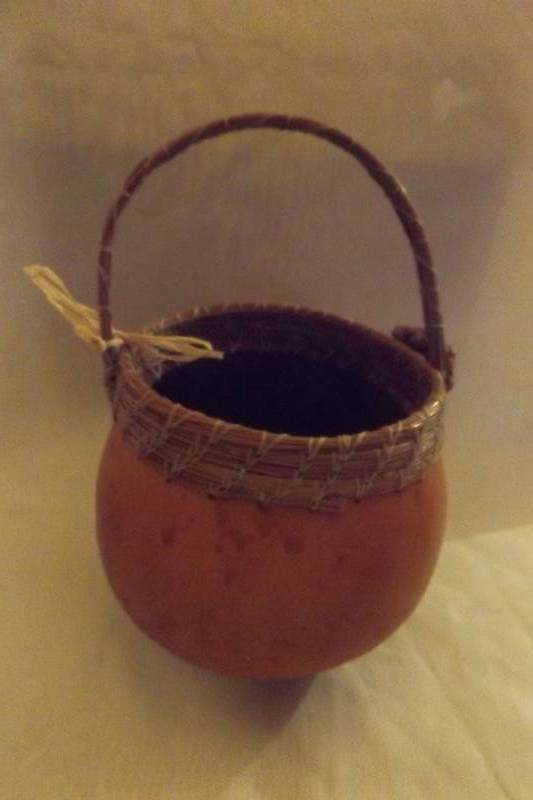 Barbara Ryder Gourd Basket