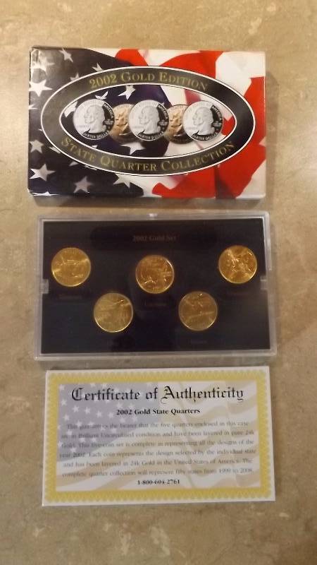 2002 Gold Edition State Quarter Collection