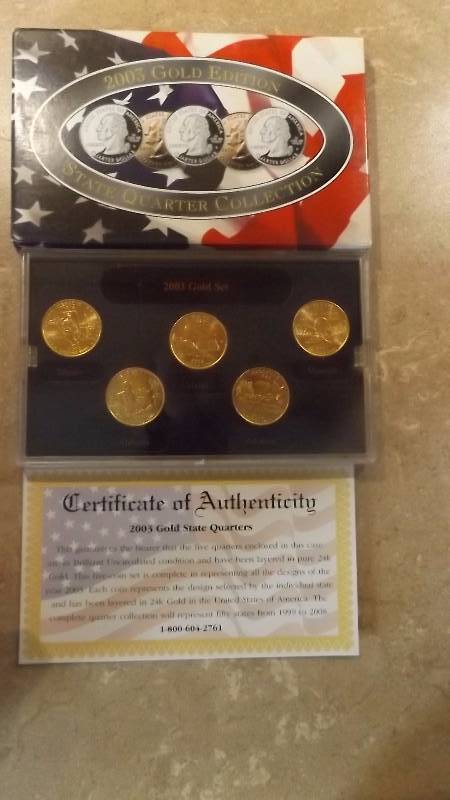 2003 Gold Edition State Quarter Collection