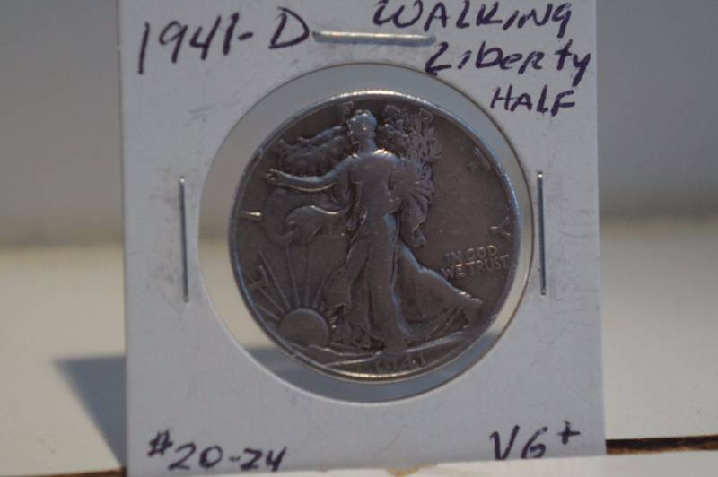 1941-D Walking Liberty Half Dollar