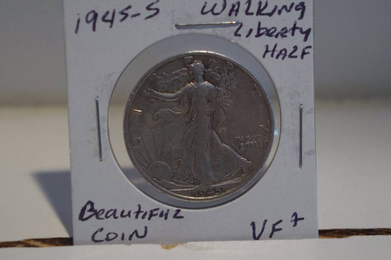 1945-S Walking Liberty Half Dollar