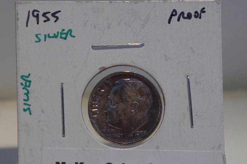 1955 Silver Roosevelt Dime