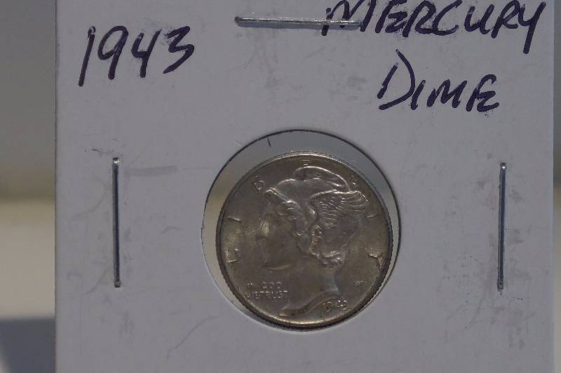 1943 Silver Mercury Dime