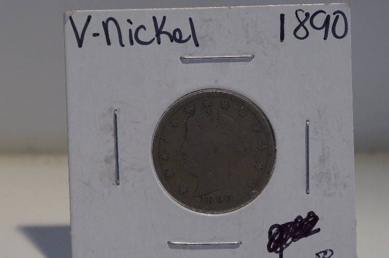 1890 Liberty V Nickel