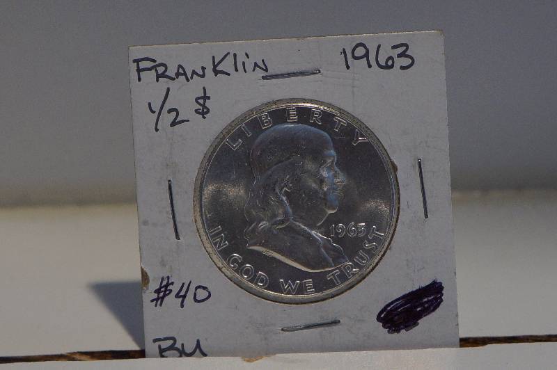 1963 Franklin Half Dollar
