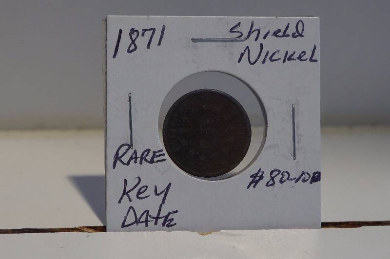 1871 Shield Nickel