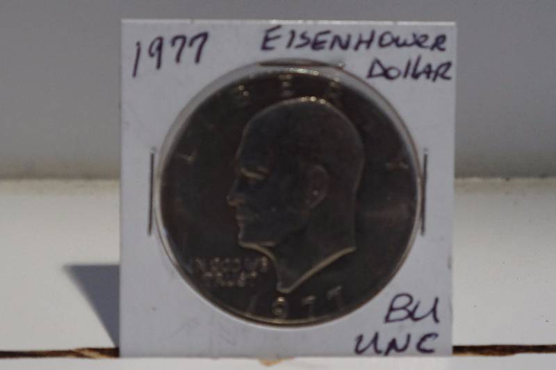 1977 Eisenhower Silver Dollar