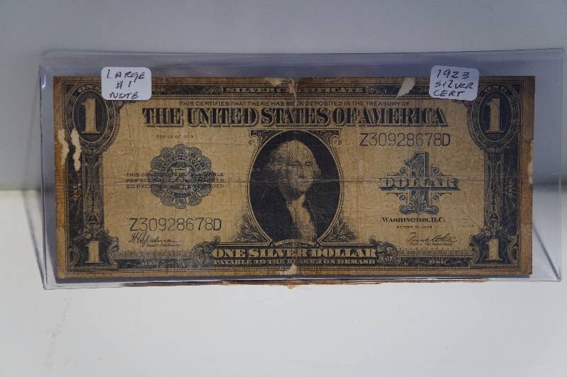 1923 Large $1 Note Silver Certificate