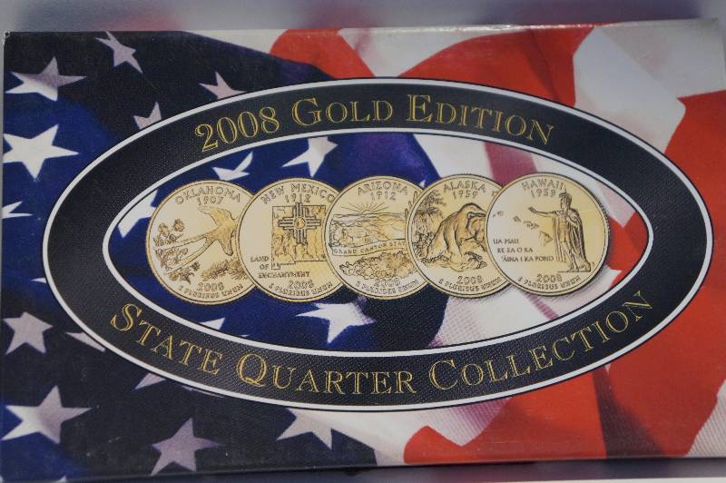 2008 Gold Edition State Quarter Collection