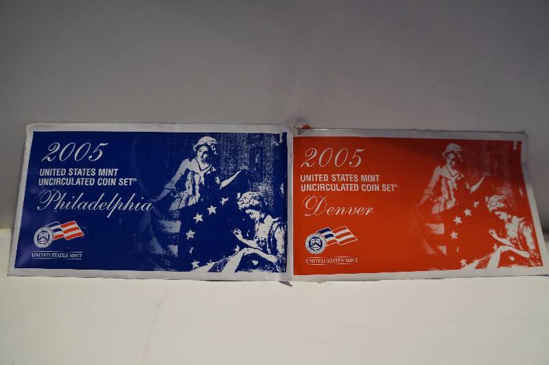 2005 P&D Uncirculated Coin Set