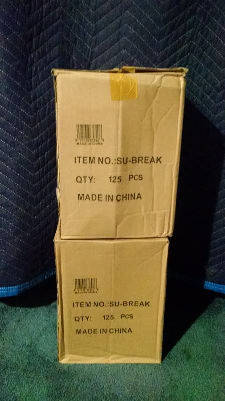 lot 14 image: 2  Cases 9 Break A Plate Plates
