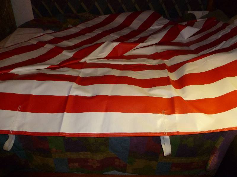 lot 159 image: New Carnival Booth Top & Back Wall