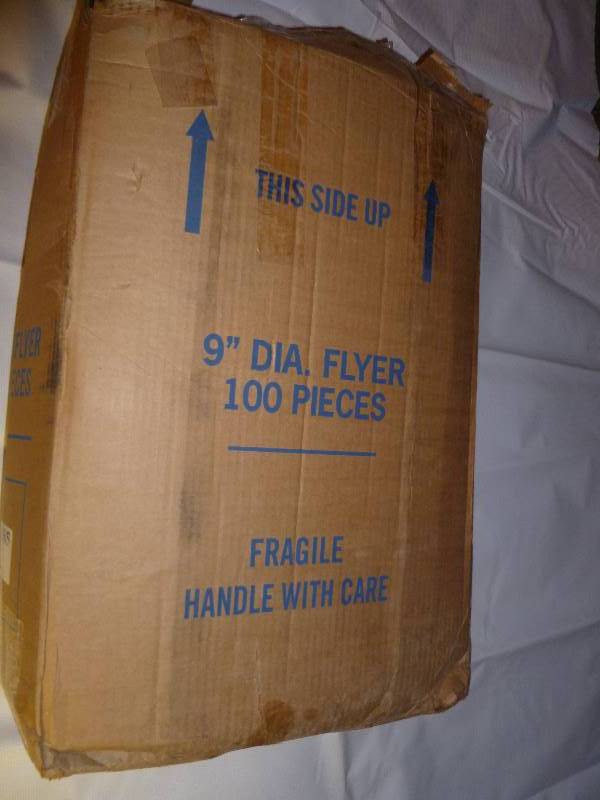 lot 133 image: Box of Frisbees