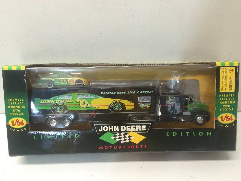 John Deere Die Cast Hauler And Car
