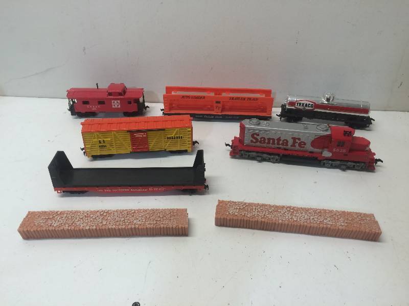 Train Cars and Engine
