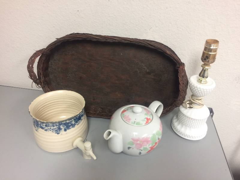 lot 24 image: Vintage Tray and More