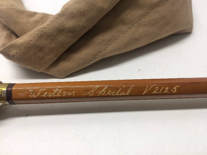 lot 61 image: Vintage Western Special Fishing Pole