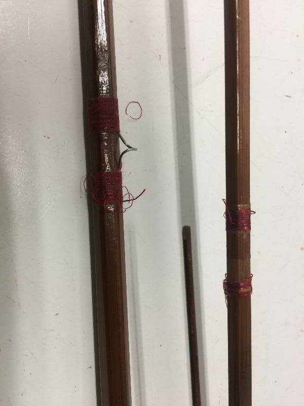 lot 59 image: Vintage Lucky Strike Fishing Pole