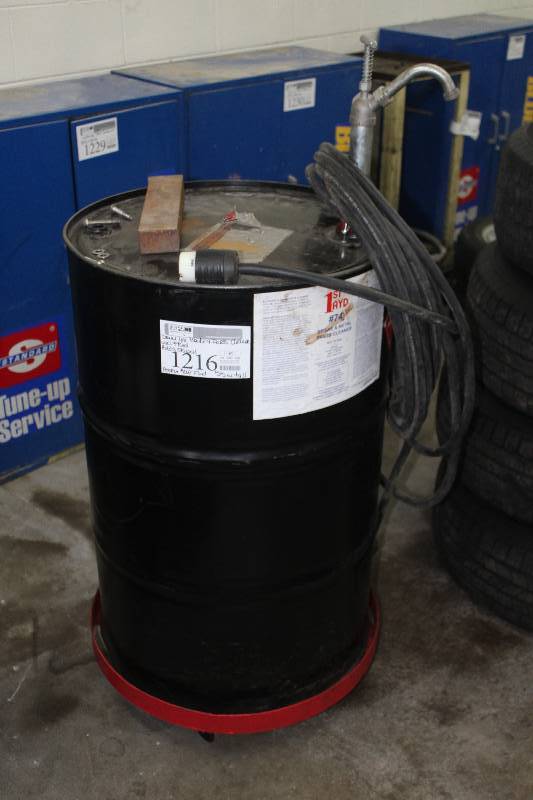 55Gallon Brake & Metal Parts Cleaner Fluid Tank w/ Fluid Baxter Auto