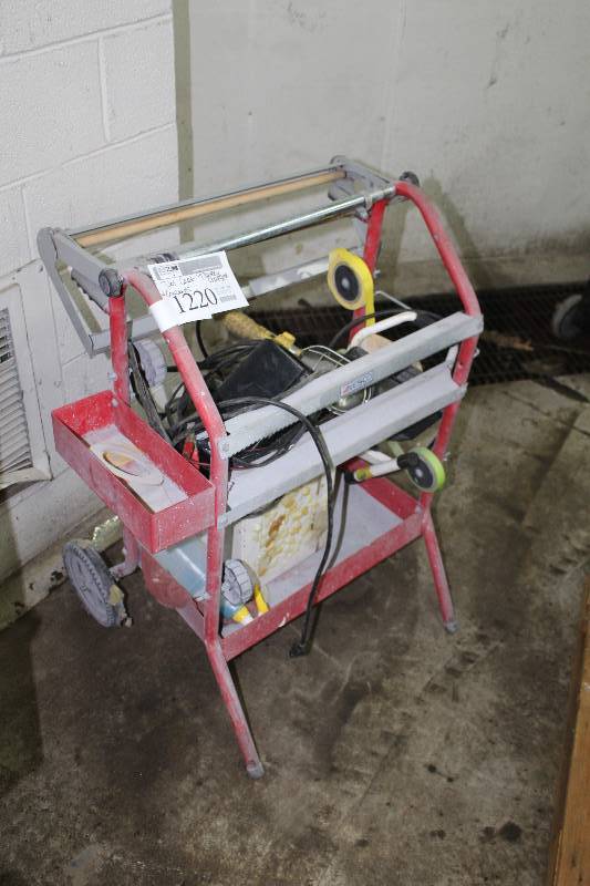 Body Shop Cart w Diehard Battery Charger