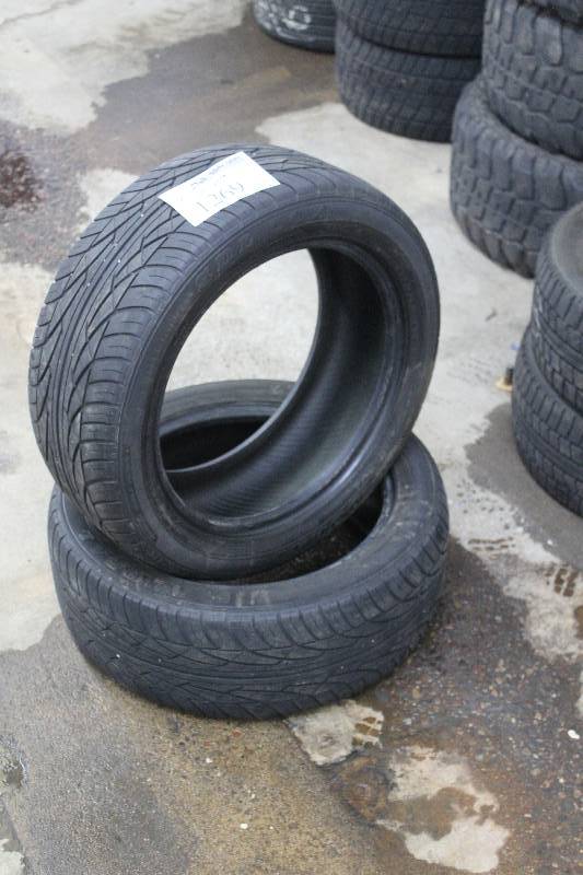Lot of (2) Doral SDL SOA P22550R17 Tires