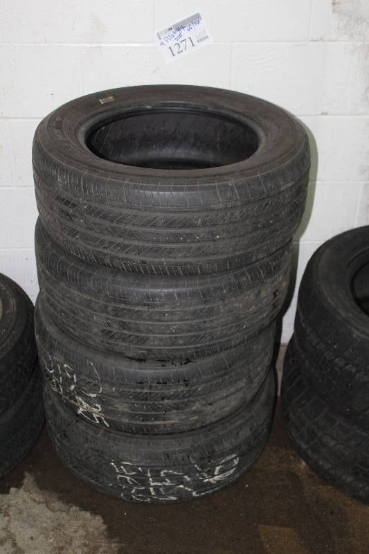 Lot of (4) Pilot HX P22555R16 Tires