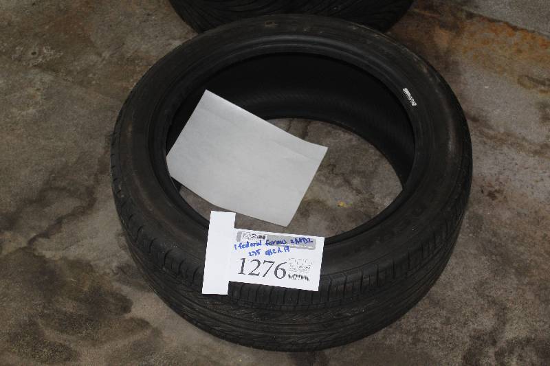 Lot of (1) Federal Formo 2AFD2 P23545ZR17 Tire