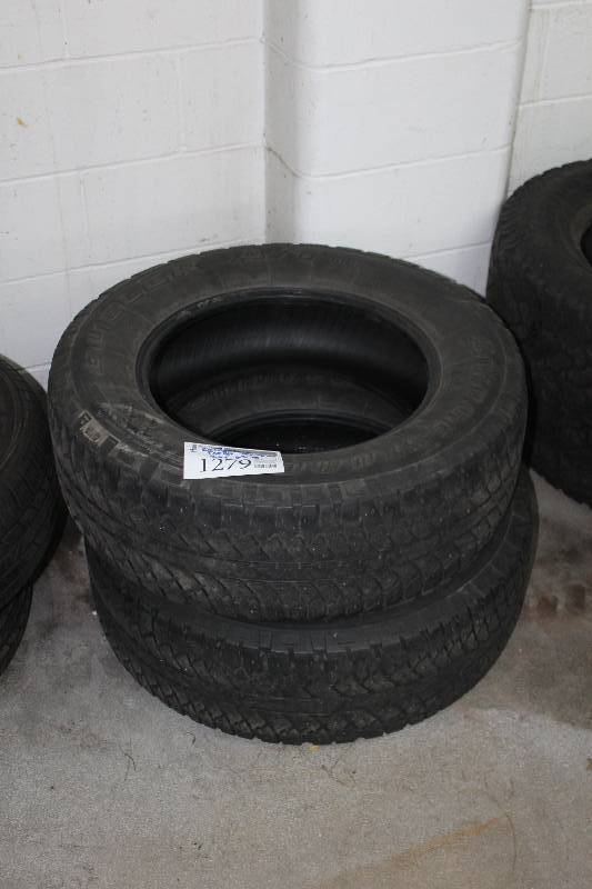 Lot of (2) Bridgestone Dueler AT P26565R18 Tires