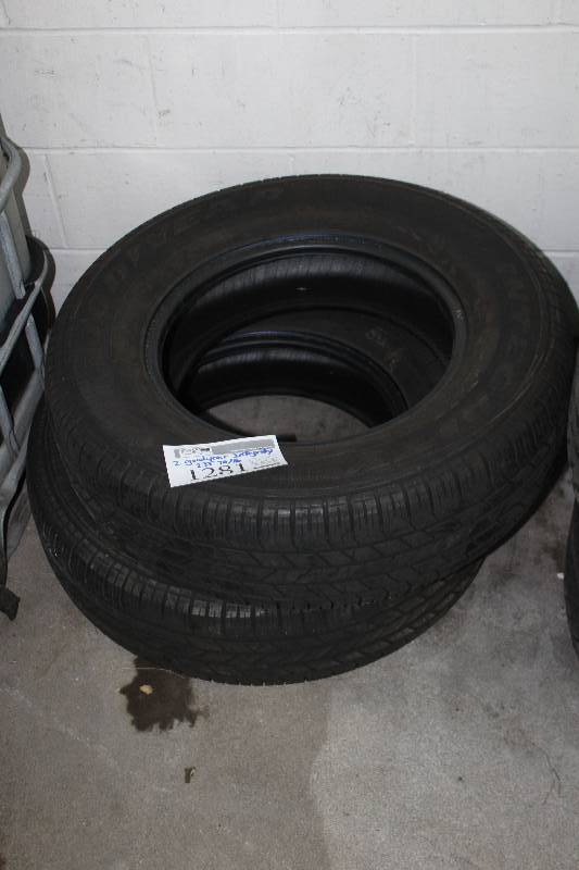 Lot of (2) Goodyear Integrity P23570R16 Tires