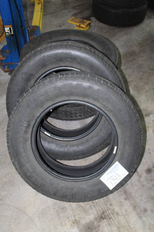 Lot of (4) Michelin LTX AS LT25565R17 Light Truck Tires