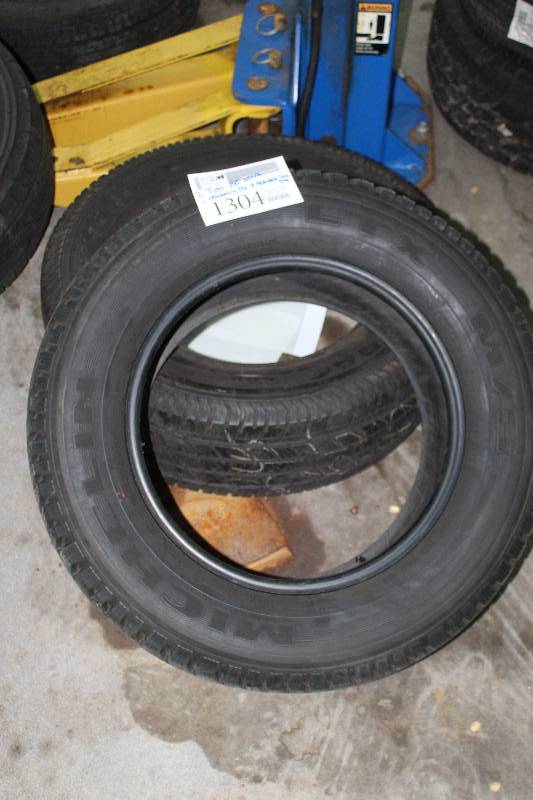 Lot of (2) Tires Includes 1) Michelin LTX LT24565R17 AND 1) Hercules Tera Trax