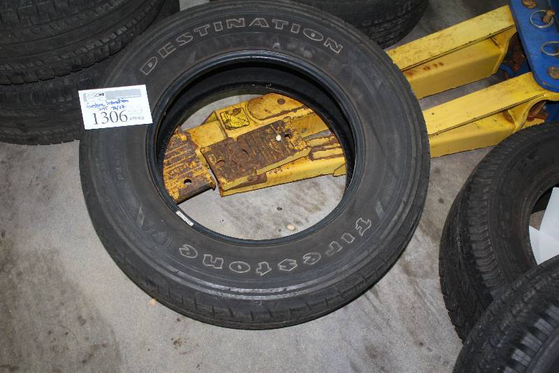 Lot of (1) Firestone Destination P24570R17 Tire