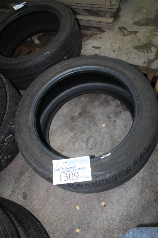 Lot of (1) Continental Conti Pro Contact P23545R17 94H Tire