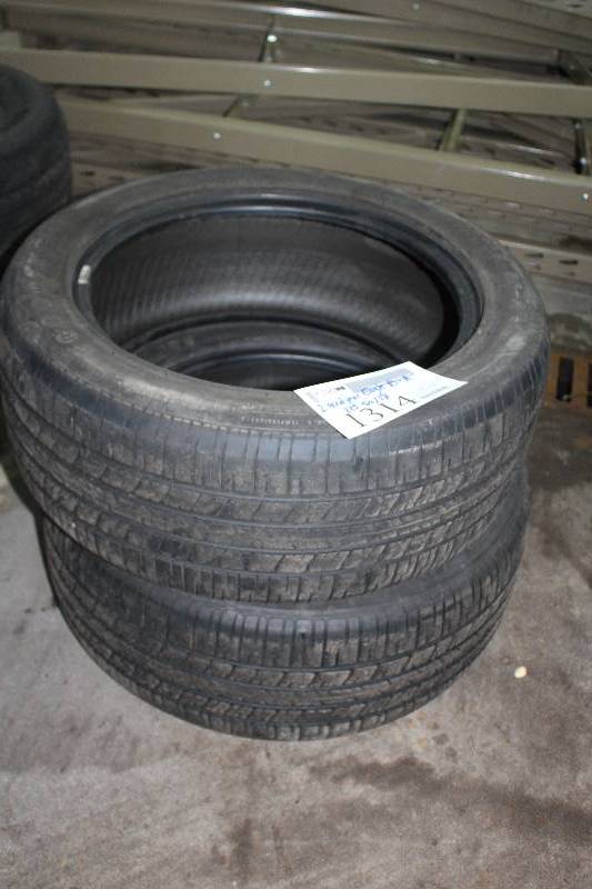 Lot of (2) Goodyear Eagle RS-A P22550R17 Tires