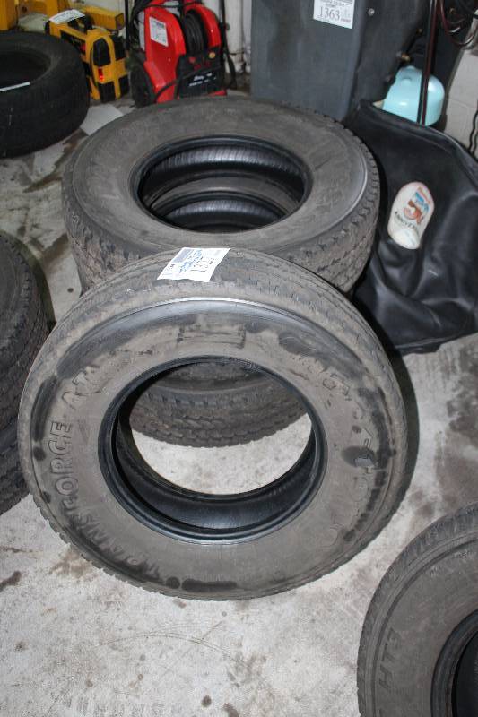 Lot of (4) Firestone Transforce LT24575R16 Light Truck Tires