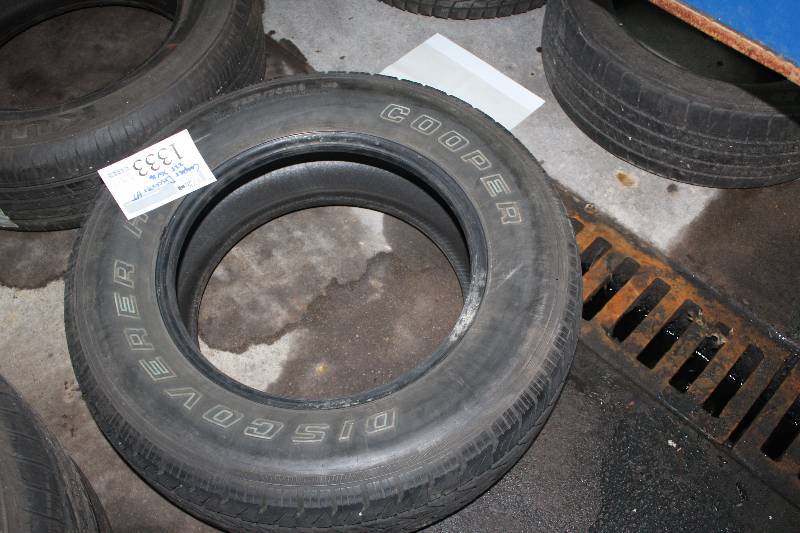 Lot of (4) Cooper Discover HT 22570R16 Tires