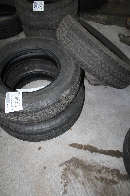 Lot of (3) Various Brand P205 Tires