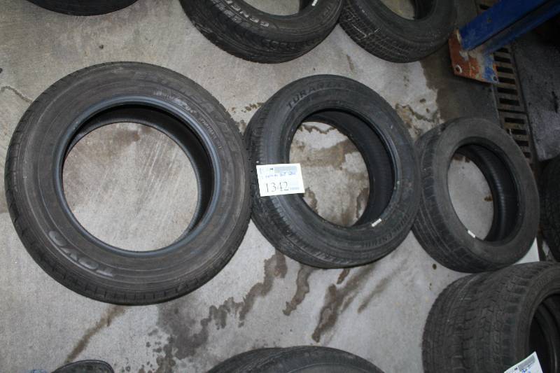 Lot of (3) Various Brand P205 Tires