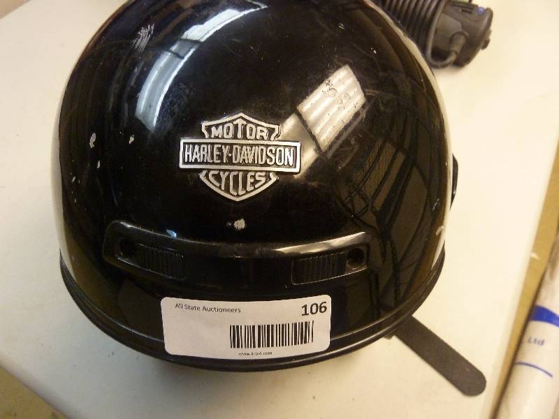 lot 106 image: Harley Davidson Helmet