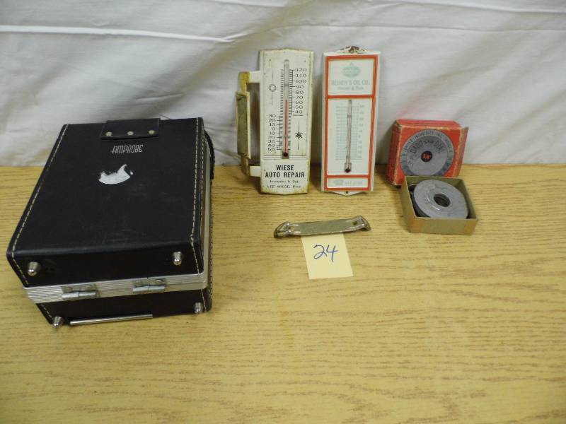 Vintage Thermometers - Hamms Opener