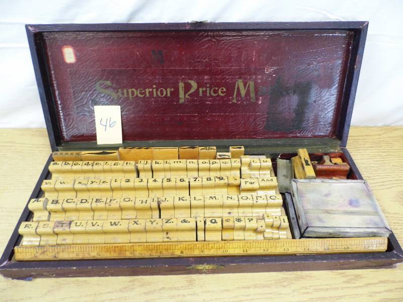Superior Price Marker Stamp Set